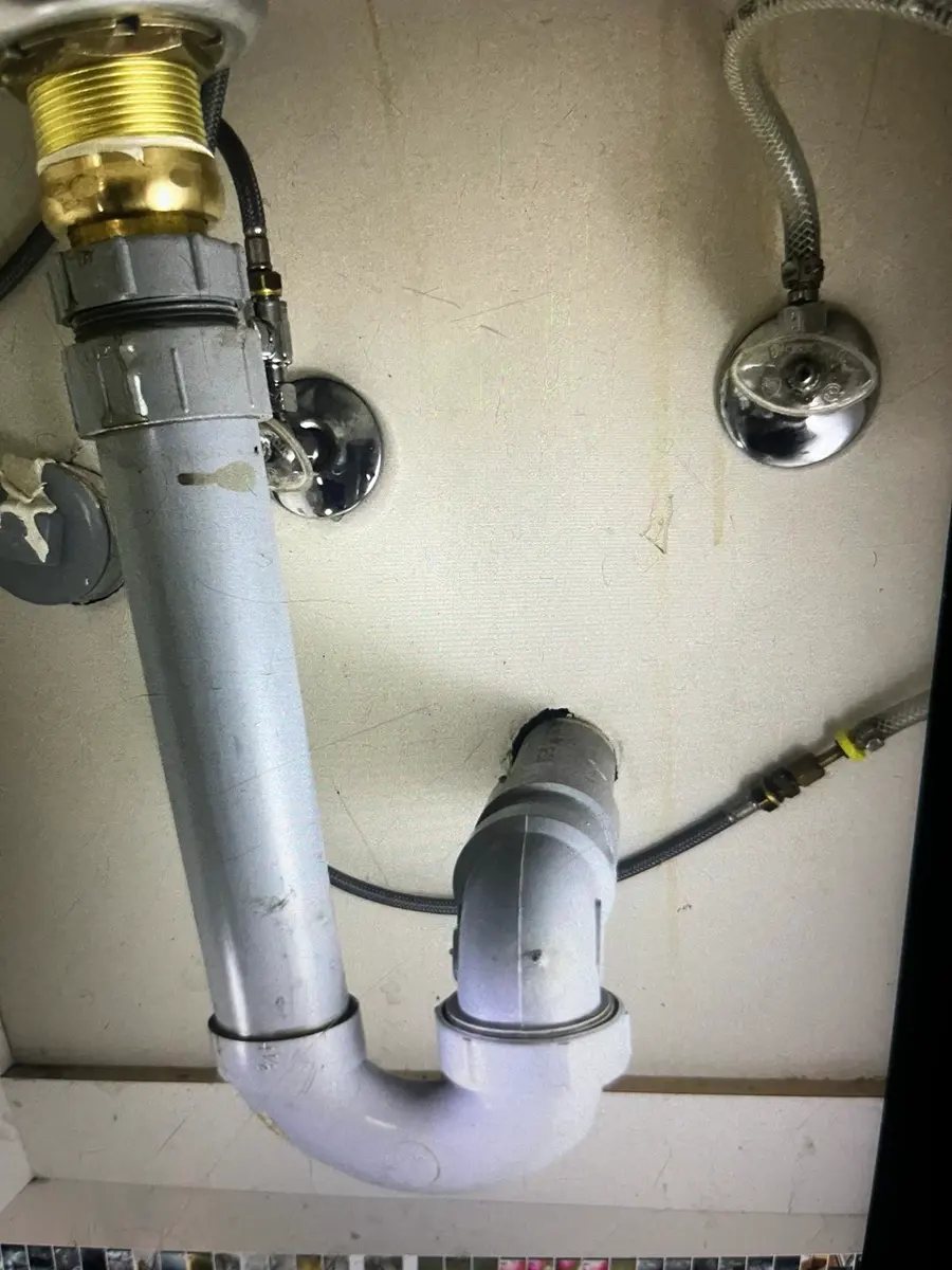 Plumbing fixture repair work